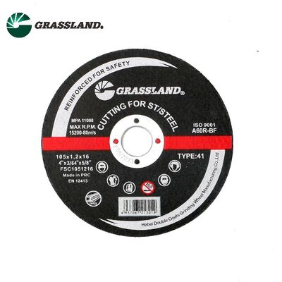 GRASSLAND 4 "INOX Cutting Discs 105mm X 1.2mm X 16mm for Contaminant-Free Cutting of Stainless Steel