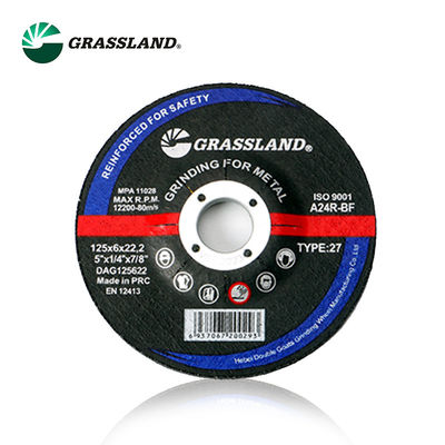 GRASSLAND 5 "ইস্পাত রেইনলেস স্টীল দূষণ মুক্ত কাটা জন্য ধাতু গ্রিলিং ডিস্ক 125mm X 6mm X 22.2mm