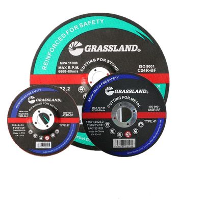 125 মিমি কাটিং ডিস্ক, স্টেইনলেস স্টিল এবং নন-ফেরাস ধাতুর উপর দ্রুত, সোজা এবং পরিষ্কার কাটার জন্য, রেজিন বন্ডযুক্ত উপাদান সহ