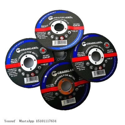 115x6x22.2mm MPA ঘষিয়া তুলিয়া ফেলিতে সক্ষম ডিস্ক মেটাল কাটিয়া